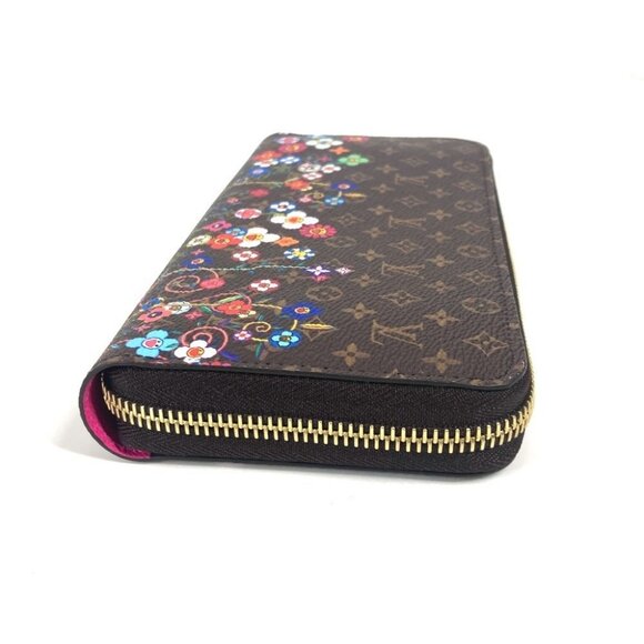 LOUIS VUITTON M14162 Monogram Japan limited Takashi Murakami Zippy Wallet - Picture 4 of 13